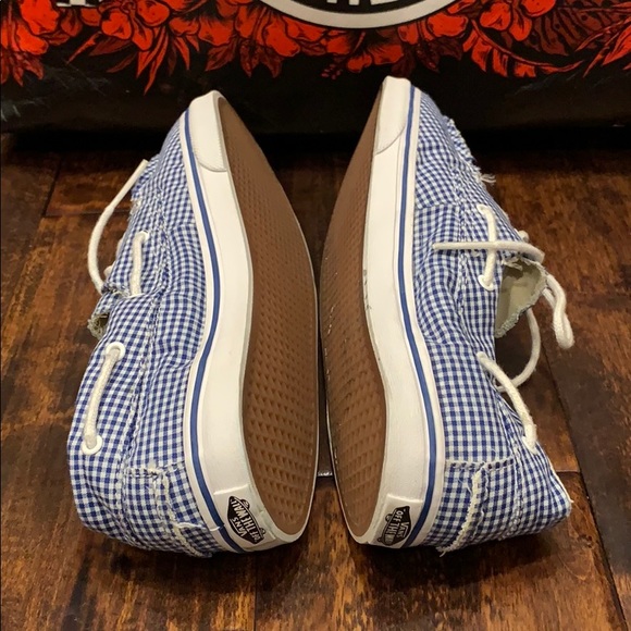❗️SOLD❗️Vans Topsiders Unisex Like New Women 7. - Picture 6 of 8